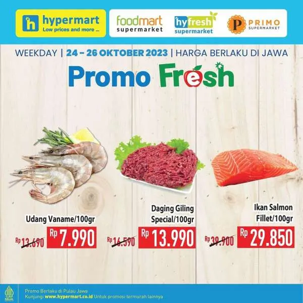 Promo Hypermart Hyper Diskon Weekday Periode 24-26 Oktober 2023