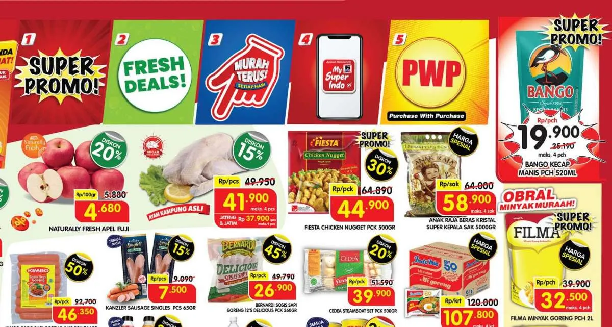 Harga Promo Superindo Hari Ini 24 November 2022, Promo yang Berakhir di Hari Kamis