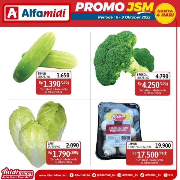 Promo JSM Alfamidi Periode 6-9 Oktober 2022