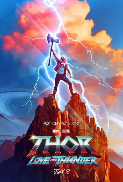 Poster Thor: Love and Thunder dari Marvel Studios
