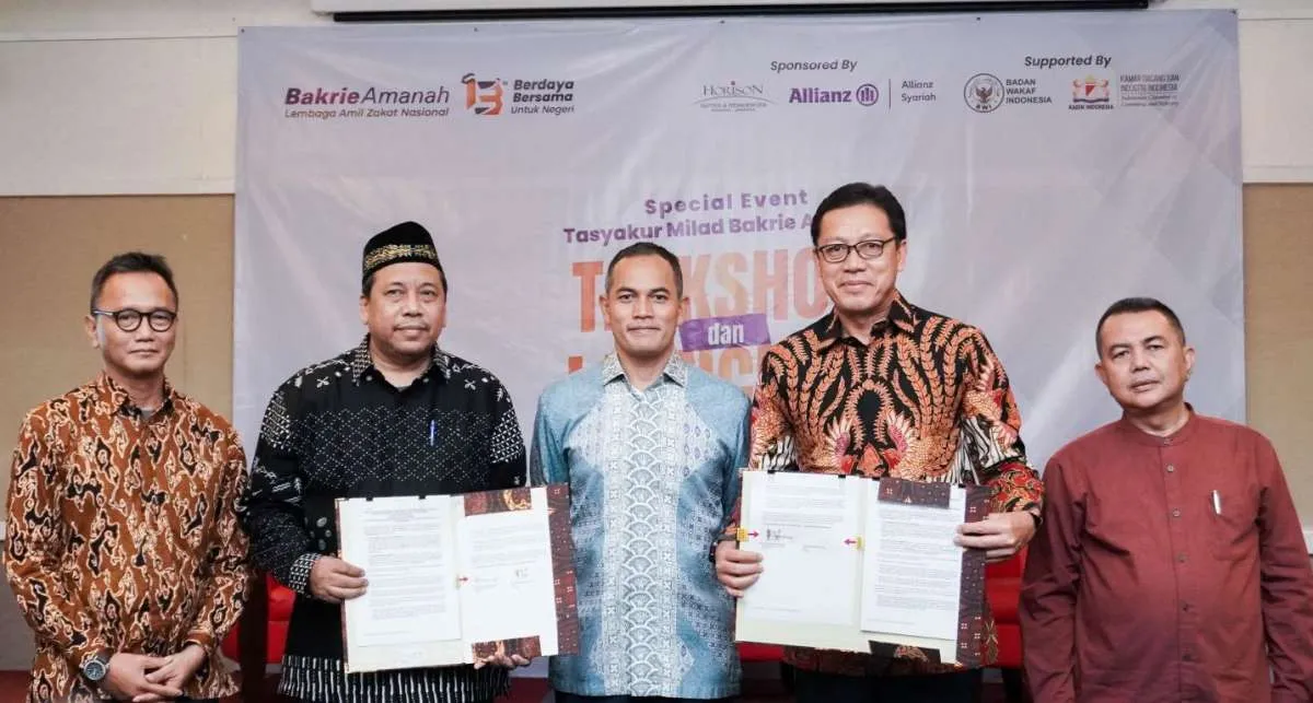 Allianz Life Syariah Resmikan Kerja Sama dengan LAZNAS Bakrie Amanah