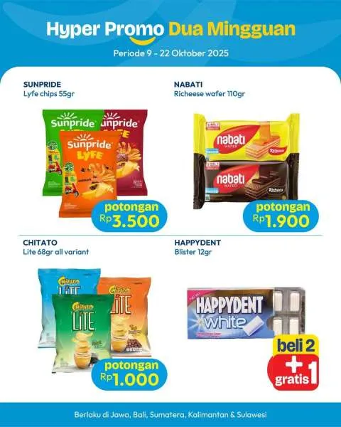 Promo Hypermart Dua Mingguan Periode 9-22 Oktober 2025