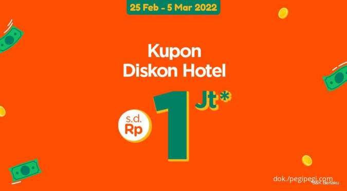 Promo Gajian PegiPegi s.d 5 Maret 2022, Diskon Hotel Hingga Rp 1 Juta!