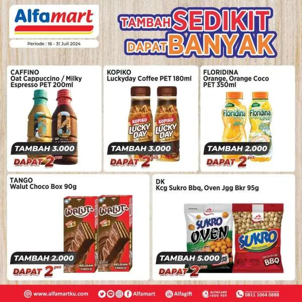 Promo Alfamart Periode 16-31 Juli 2024