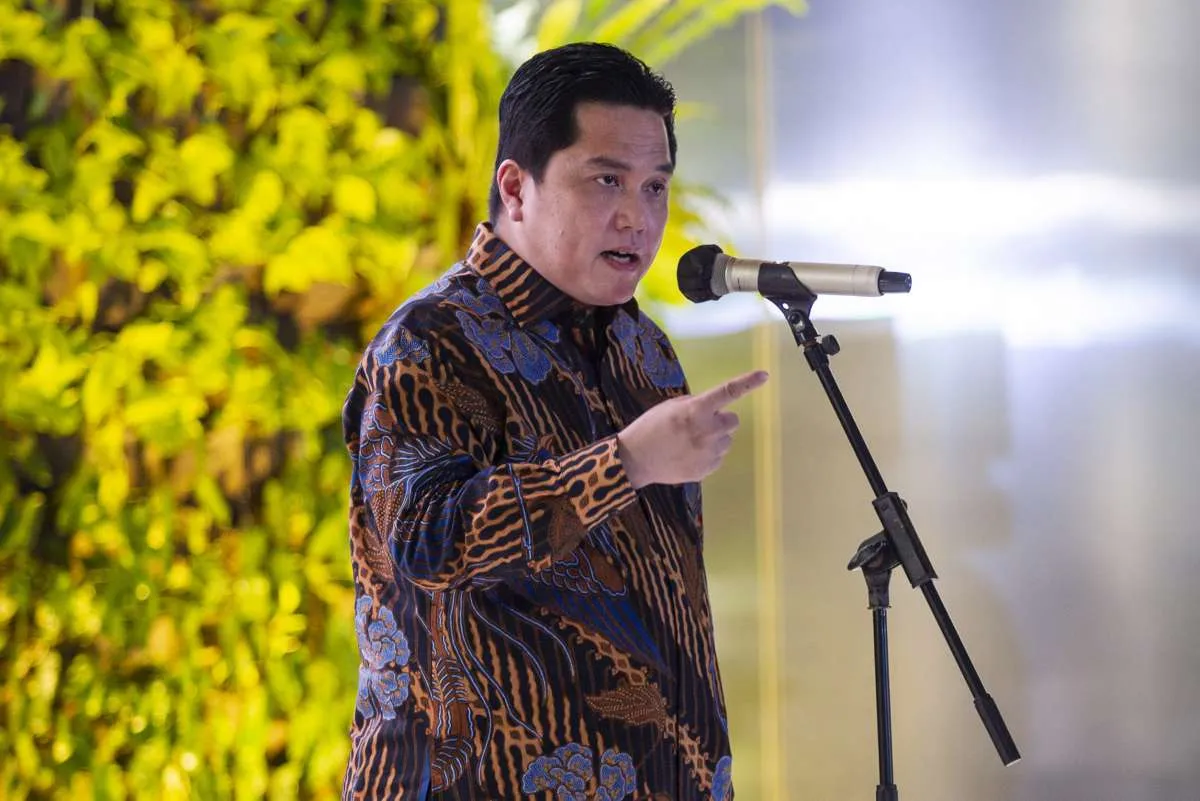 Erick Thohir serahkan batuan CSR PNM ke pengrajin batu bata 