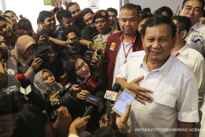 Prabowo tidak punya banyak pilihan kalau ingin maju capres