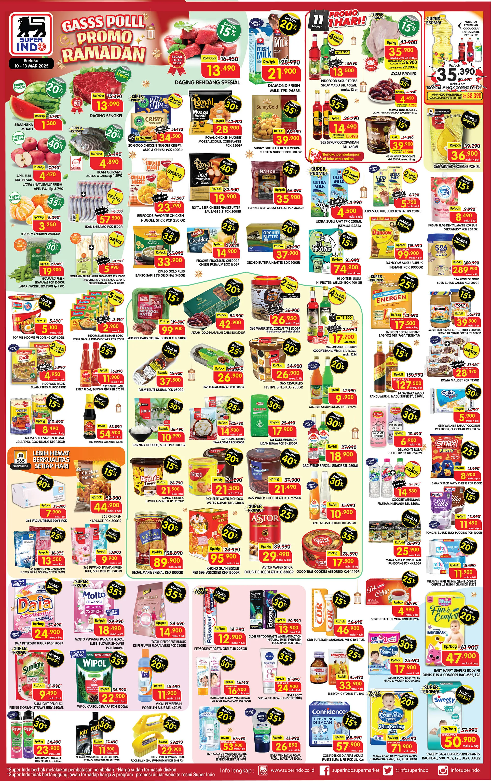 Promo Superindo Weekday 10-13 Maret 2025