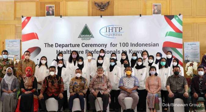 Kebutuhan Meningkat, Binawan Group Berangkatkan 100 Perawat Indonesia ke Kuwait
