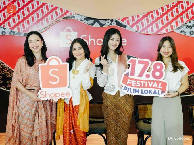 Shopee Bersama Prilly, Dara &Mine Perfumery Sambut Hari Kemerdekaan, Semangat Lokal