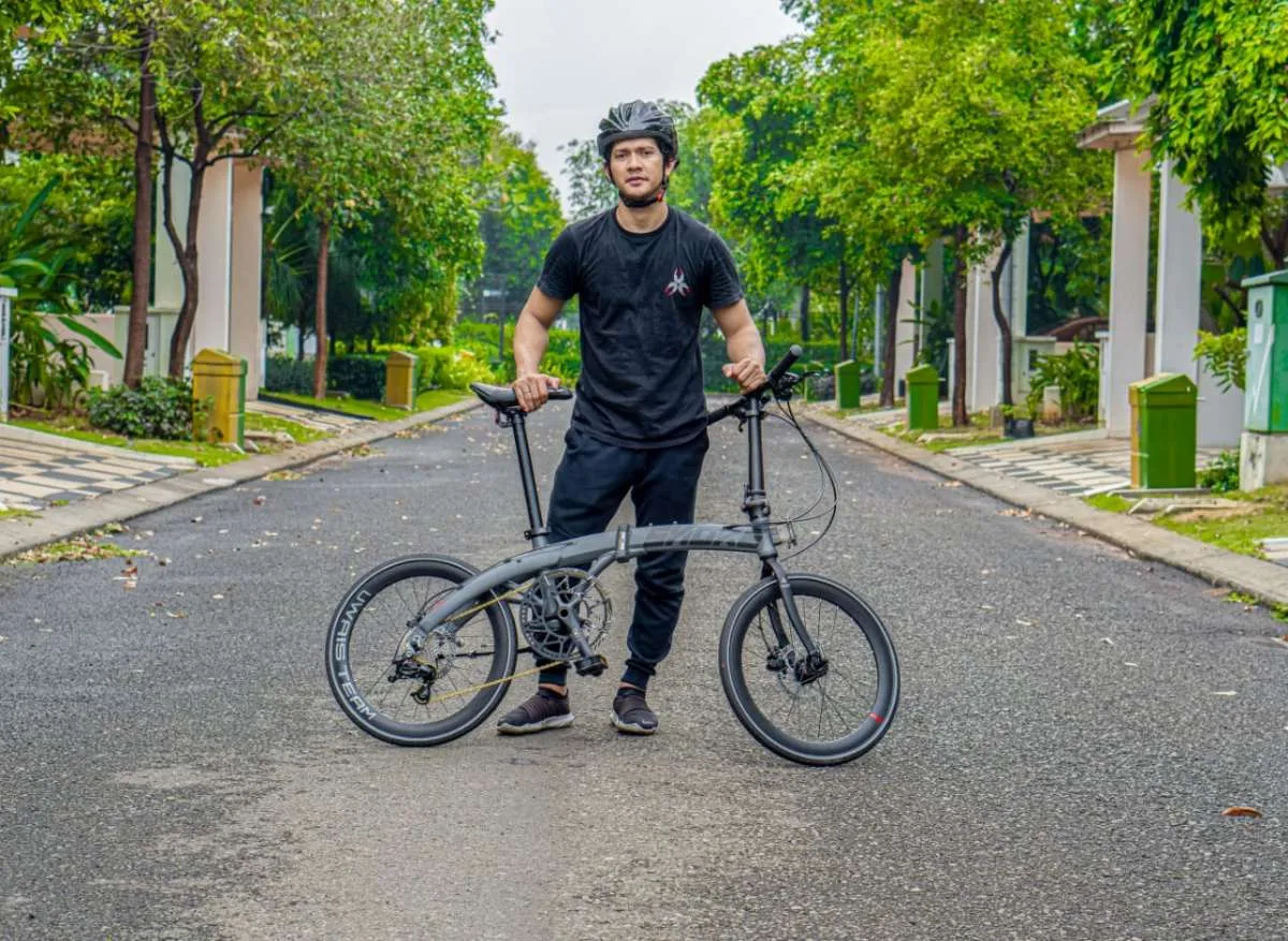 Edisi spesial, harga sepeda lipat Camp Snoke 451 edisi Iko Uwais didiskon