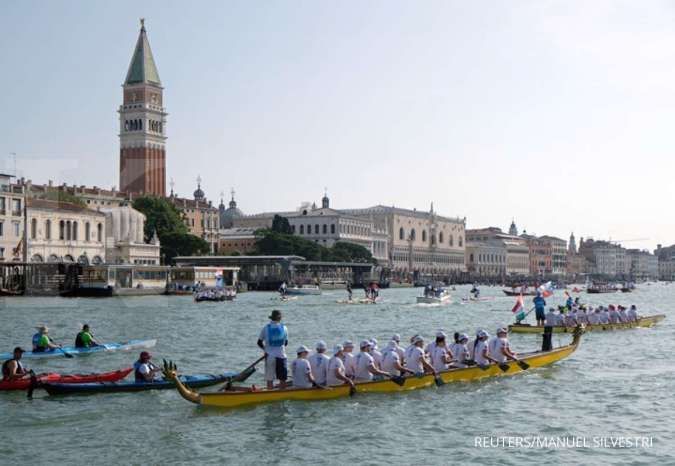 Diterjang banjir, Italia tetapkan Venesia dalam kondisi darurat