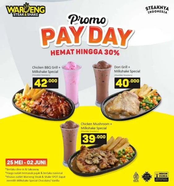 Promo Waroeng Steak Payday