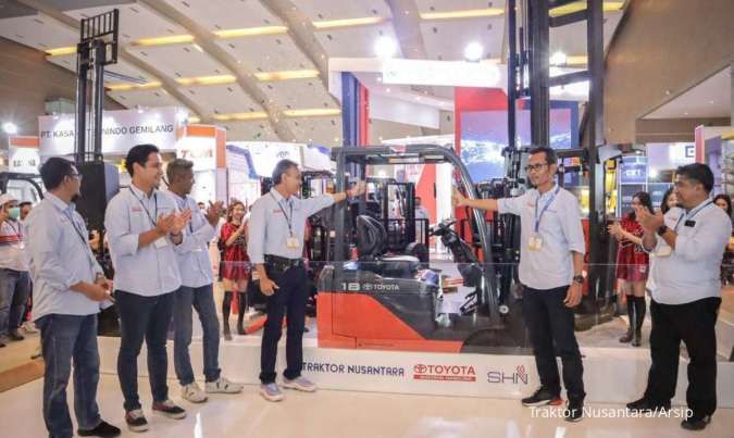 Traktor Nusantara Luncurkan Warehousing Solution di Forklift Indonesia