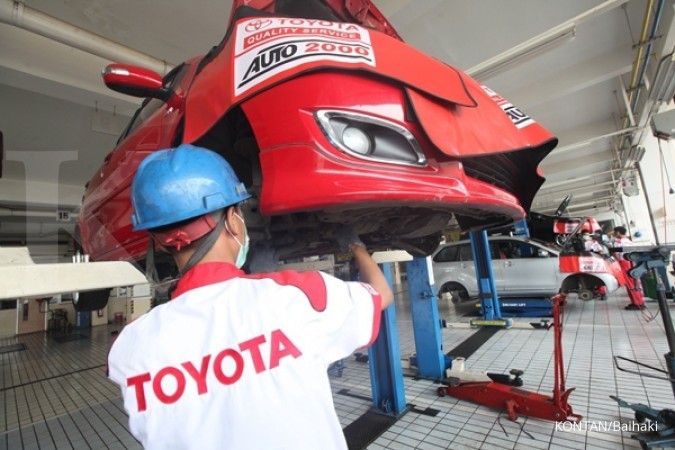 Auto2000 mencatat penjualan hingga 123.600 unit mobil Toyota hingga Oktober