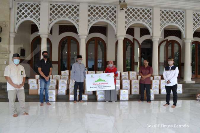 Jelang Hari Raya Idul Fitri 1441 H, Elnusa Petrofin Bagikan 9.591 Paket Sembako Lebaran di Seluruh Indonesia
