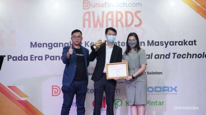 Indodax Raih Penghargaan Startup Aset Kripto Terbaik dari Duniafintech Awards