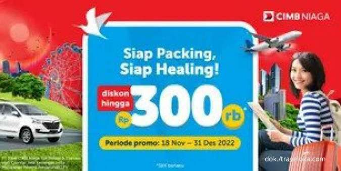 Promo CIMB Niaga, Diskon Produk Traveloka Hingga Rp 300.000 