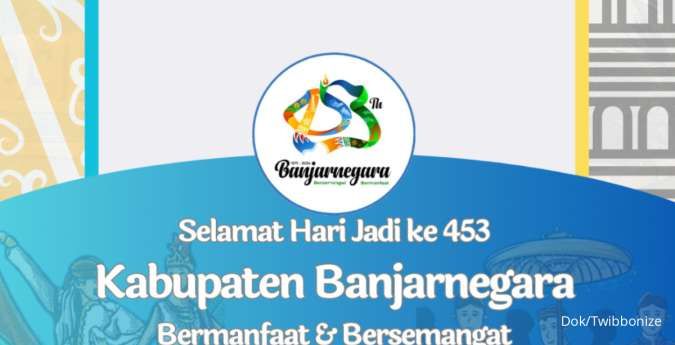 30 Twibbon Hari Jadi ke-453 Kabupaten Banjarnegara 26 Februari 2024, Yuk Ramaikan!