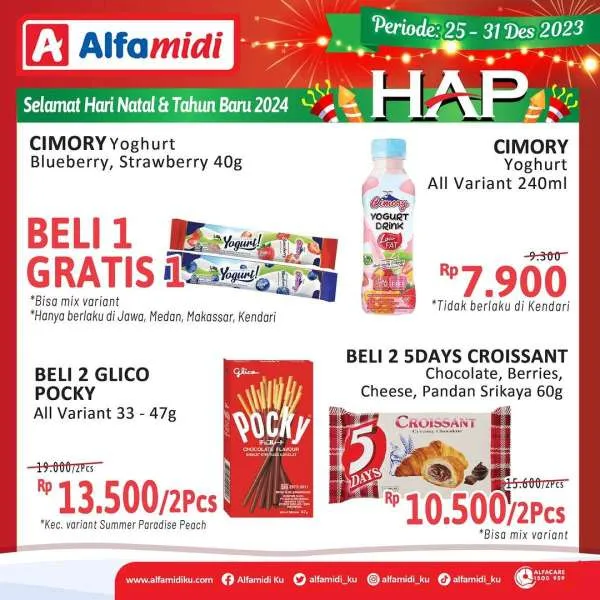 Promo Alfamidi Hemat Satu Pekan Periode 25-31 Desember 2023