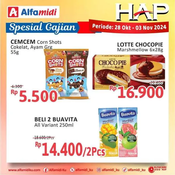 Promo Alfamidi Hemat Satu Pekan Periode 28 Oktober-3 November 2024