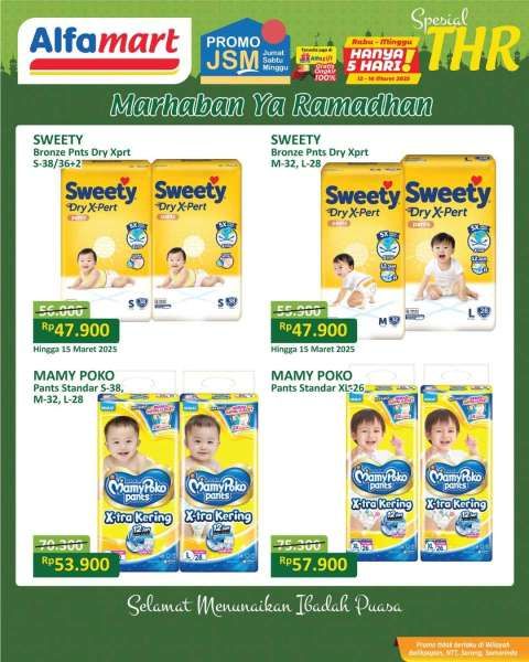 Promo JSM Alfamart Spesial THR 12-16 Maret 2025