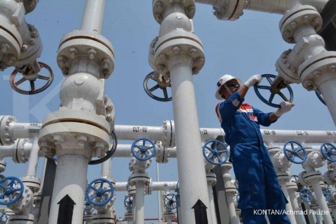 Harga gas empat industri masih sulit turun 