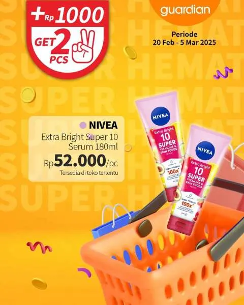 Promo Guardian Super Hemat Periode 20 Februari-5 Maret 2025