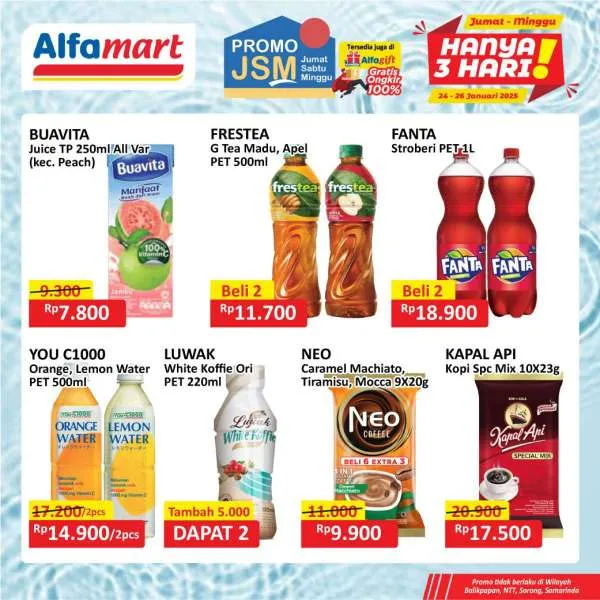 Promo JSM Alfamart 24-26 Januari 2025