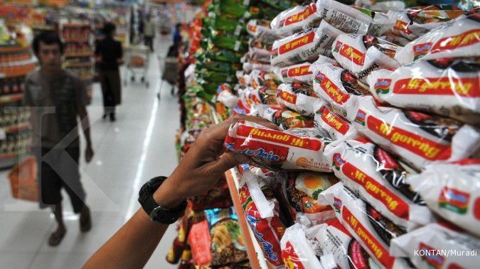 Harga saham INDF mencetak rekor tertinggi