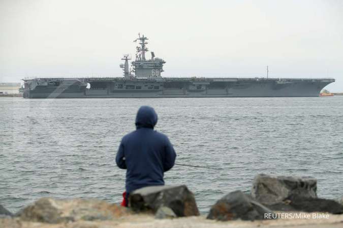 Situasi tegang, kapal perang AS transit lagi di Selat Taiwan