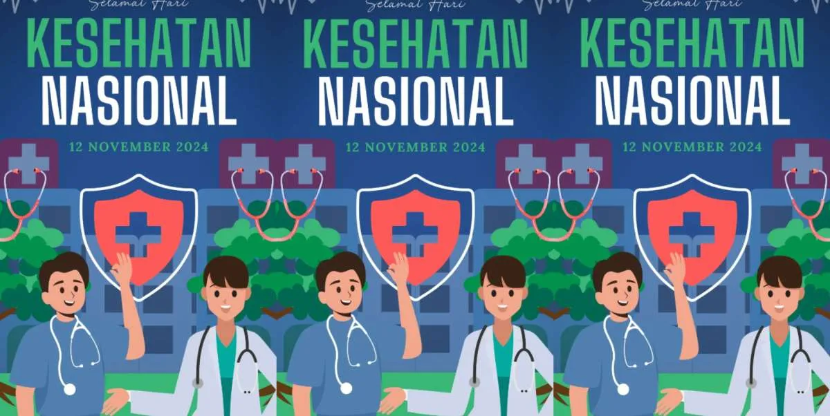 20 Poster Hari Kesehatan Nasional 2024, Bisa Diunduh dan Edit Gratis 