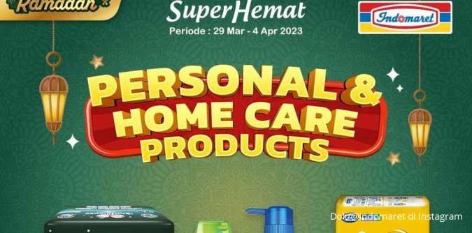 Promo Indomaret Super Hemat Senin 3 April 2023, Belanja Kebutuhan Harian di Pekan Ini