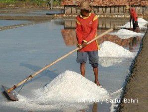 Lima gudang garam impor di Pelabuhan Belawan disegel