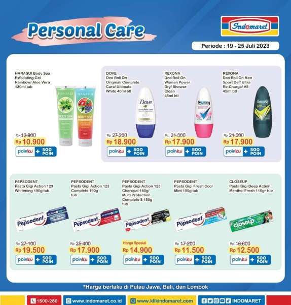 Katalog Harga Promo Indomaret 19-25 Juli 2023, Super Hemat Mingguan Terbaru