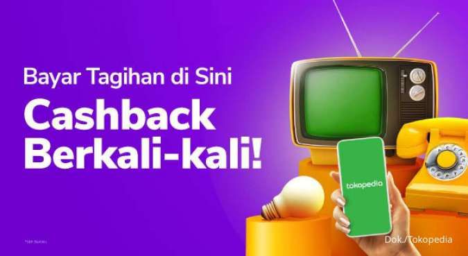 Promo Tokopedia Juni 2022, Bayar Tagihan Dapat Cashback Berkali-kali!