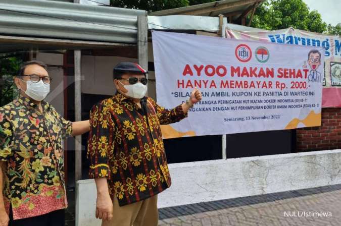 Upaya perhimpunan dokter umum Indonesia ringankan beban masyarakat terdampak pandemi