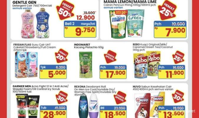 Promo JSM Indomaret 31 Oktober-2 November 2025, Gentle Gen Beli 2 Diskon 50%