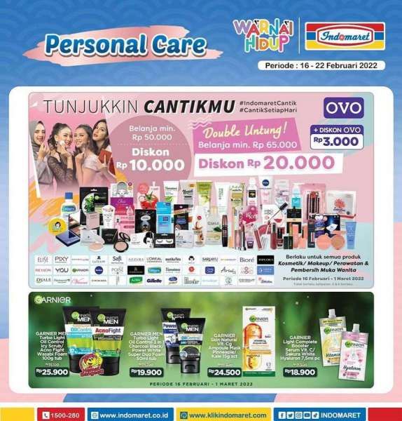 Promo Indomaret Super Hemat Mingguan Terbaru 16-22 Februari 2022