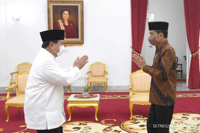 Prabowo Silaturahim dengan Jokowi di Istana Kepresidenan Gedung Agung, Yogyakarta