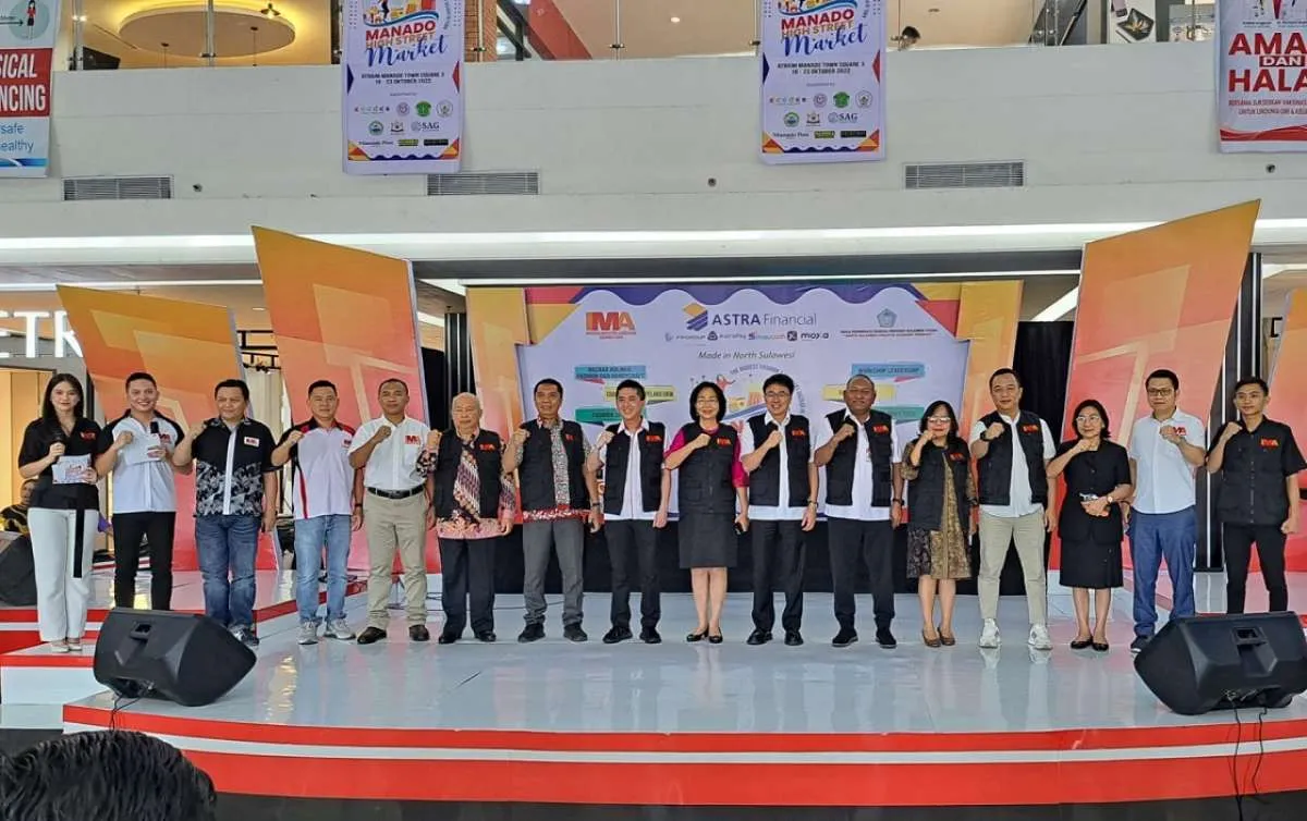 Astra Financial Dukung Manado High Street Market 2022 sebagai Sponsor Utama 