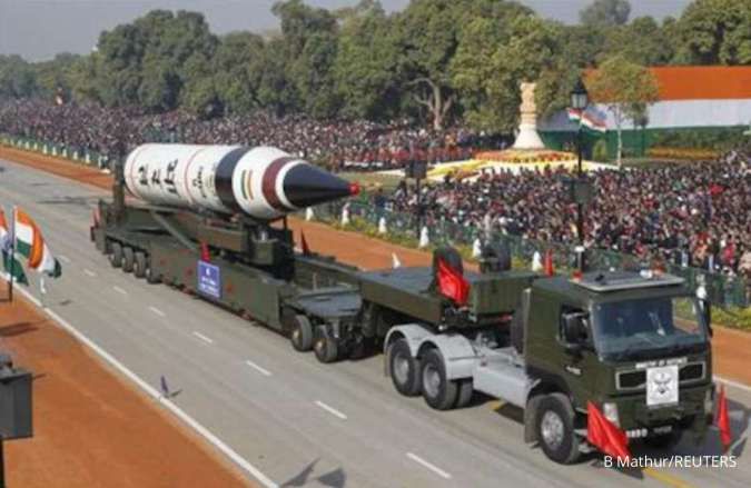 India Luncurkan Agni-5, Rudal Balistik Berkemampuan Nuklir