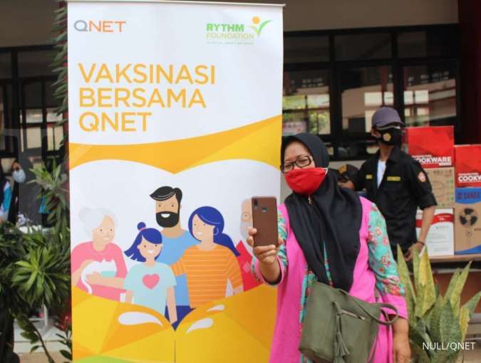 QNET dan Kolaborasi Indonesia bekerja sama percepat vaksinasi di Jakarta