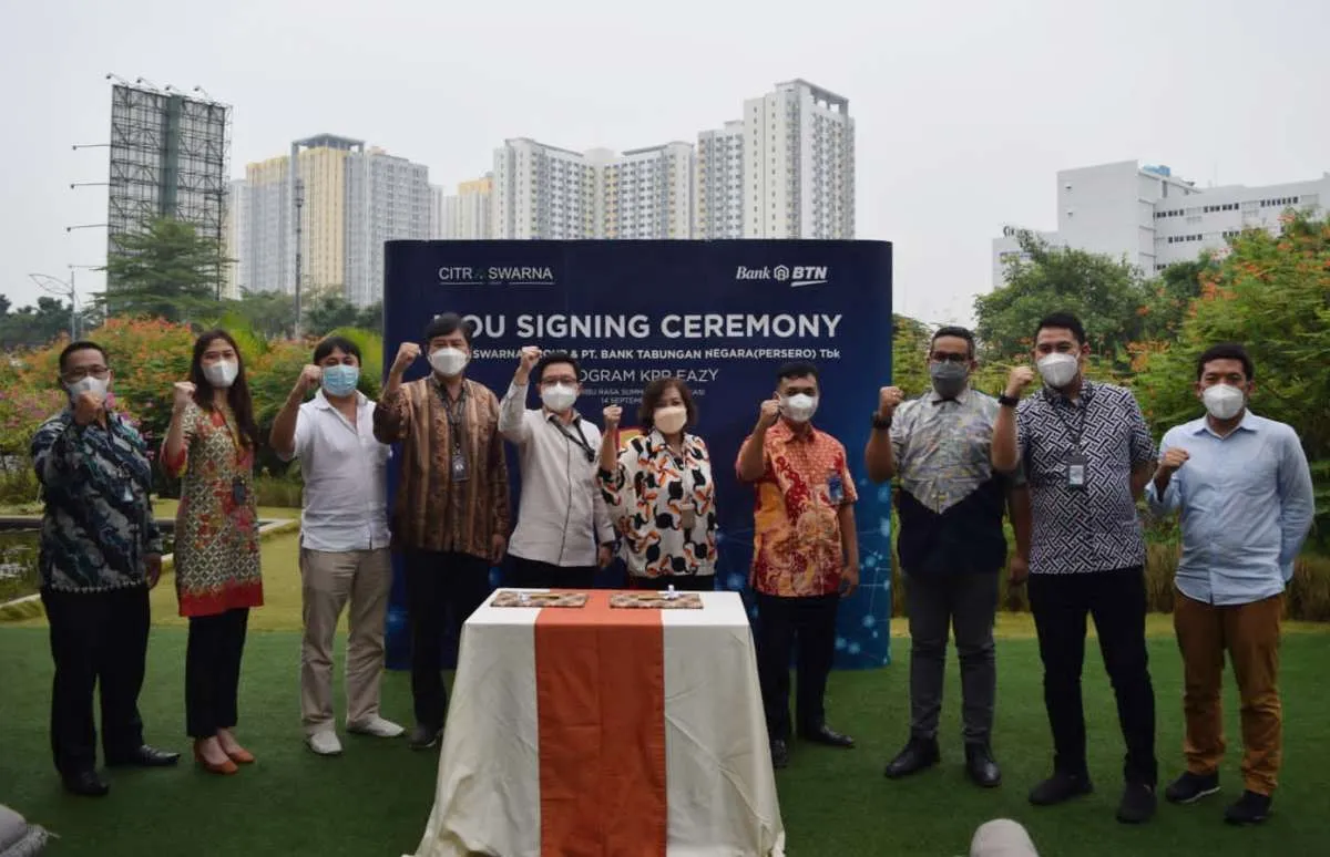 Bank BTN dan Citra Swarna Group berkerjasama gelar program KPR Eazy