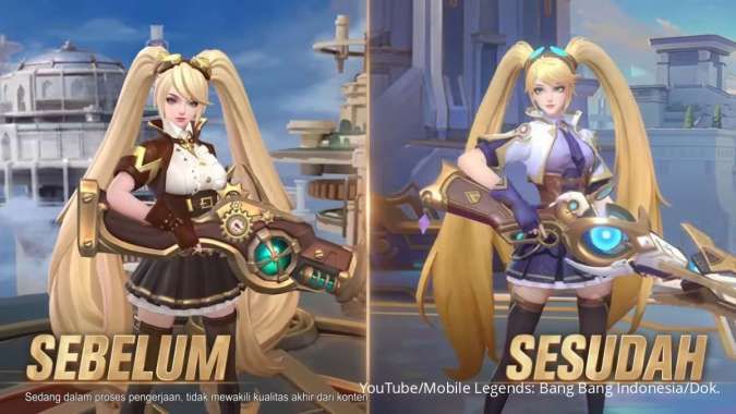 Mobile Legends PROJECT NEXT 2023 Revamp Layla, Begini Penampilan Barunya