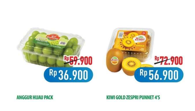 Promo Hypermart Weekday Periode 26-28 Agustus 2025, Kiwi Gold Diskon Rp 16.000