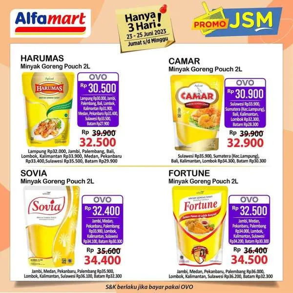 Promo JSM Alfamart Periode 23-25 Juni 2023