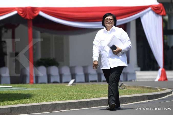 Dipanggil Jokowi, Menteri LHK Kerja jilid I Siti Nurbaya datang ke Istana
