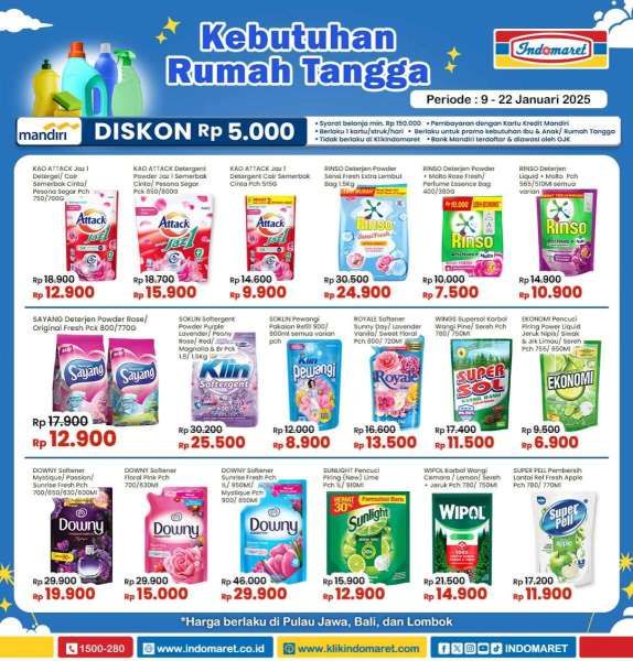 Promo Indomaret Super Hemat 9-22 Januari 2025