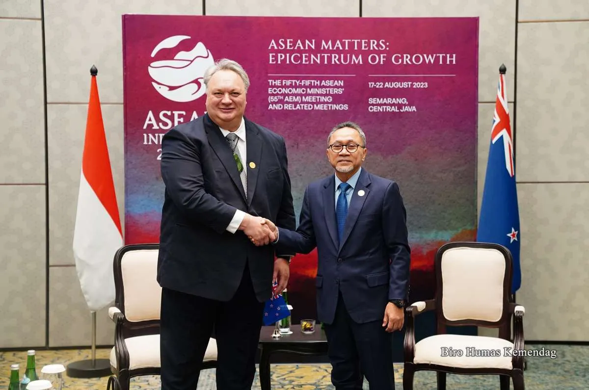 Pertemuan Bilateral RI-Selandia Baru, Mendag Optimistis Capai Target NZD 4 Miliar 