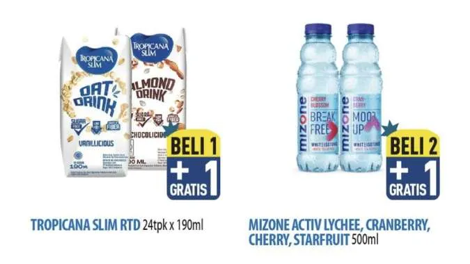 Promo Hypermart Beli Banyak Lebih Hemat, Susu Oatmeal Beli 1 Gratis 1